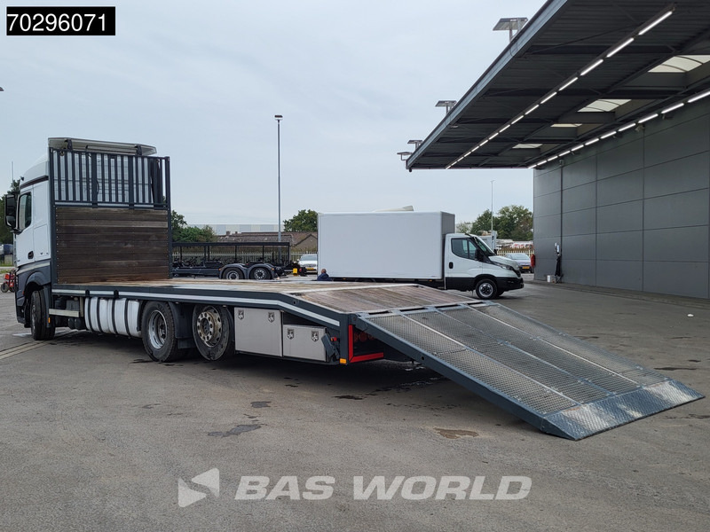 Mercedes-Benz Actros 2543 Actros 6X2 NL-Truck Machine transporter oprijwagen Retarder Lift-Axle ACC Euro 6 - Xe tải thùng lửng/ Phẳng: hình 2 Mercedes-Benz Actros 2543 Actros 6X2 NL-Truck Machine transporter oprijwagen Retarder Lift-Axle ACC Euro 6 - Xe tải thùng lửng/ Phẳng: hình 2