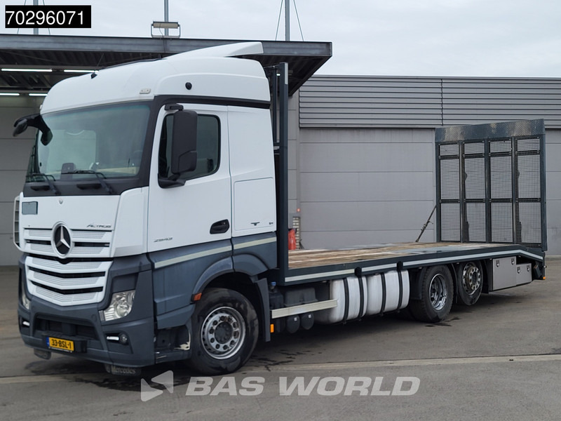 Mercedes-Benz Actros 2543 Actros 6X2 NL-Truck Machine transporter oprijwagen Retarder Lift-Axle ACC Euro 6 - Xe tải thùng lửng/ Phẳng: hình 3 Mercedes-Benz Actros 2543 Actros 6X2 NL-Truck Machine transporter oprijwagen Retarder Lift-Axle ACC Euro 6 - Xe tải thùng lửng/ Phẳng: hình 3