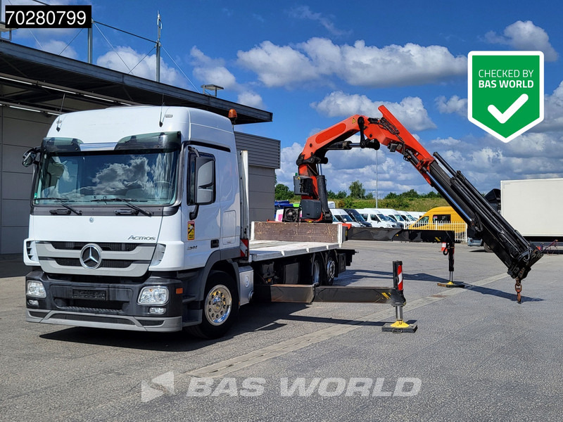 Mercedes-Benz Actros 2544 6X2 Palfinger PK53002SH Kran Crane Lift-Lenkachse Euro 5 - Xe tải thùng lửng/ Phẳng, Xe cẩu tự hành: hình 1 Mercedes-Benz Actros 2544 6X2 Palfinger PK53002SH Kran Crane Lift-Lenkachse Euro 5 - Xe tải thùng lửng/ Phẳng, Xe cẩu tự hành: hình 1