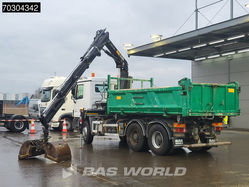 Mercedes-Benz Actros 2646 Actros 6X4 HIAB 122 BS-2 HIDUO Crane Kran 3-way tipper Big-Axle Euro 5 - Xe ben, Xe cẩu tự hành: hình 5 Mercedes-Benz Actros 2646 Actros 6X4 HIAB 122 BS-2 HIDUO Crane Kran 3-way tipper Big-Axle Euro 5 - Xe ben, Xe cẩu tự hành: hình 5