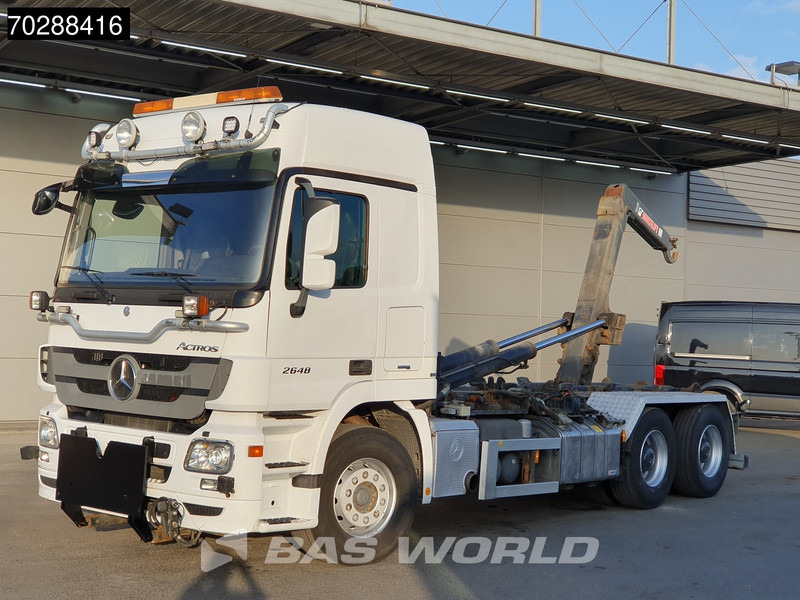 Mercedes-Benz Actros 2648 Actros 6X4 HIAB XR20SL56 Hooklift Big-Axle Automatic Euro 5 - Xe tải nâng móc: hình 3 Mercedes-Benz Actros 2648 Actros 6X4 HIAB XR20SL56 Hooklift Big-Axle Automatic Euro 5 - Xe tải nâng móc: hình 3