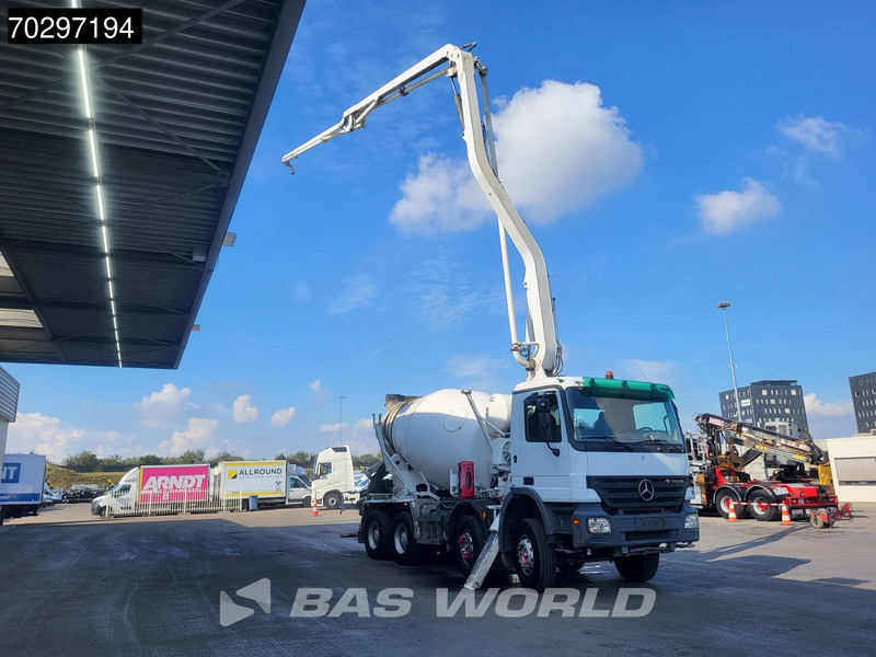 Mercedes-Benz Actros 3236 8X4 Mecbo M 23.3/100-BZ PUMI Big-Axle Steelsuspension 3-Pedals Euro 3 - Xe bơm bê tông: hình 3 Mercedes-Benz Actros 3236 8X4 Mecbo M 23.3/100-BZ PUMI Big-Axle Steelsuspension 3-Pedals Euro 3 - Xe bơm bê tông: hình 3