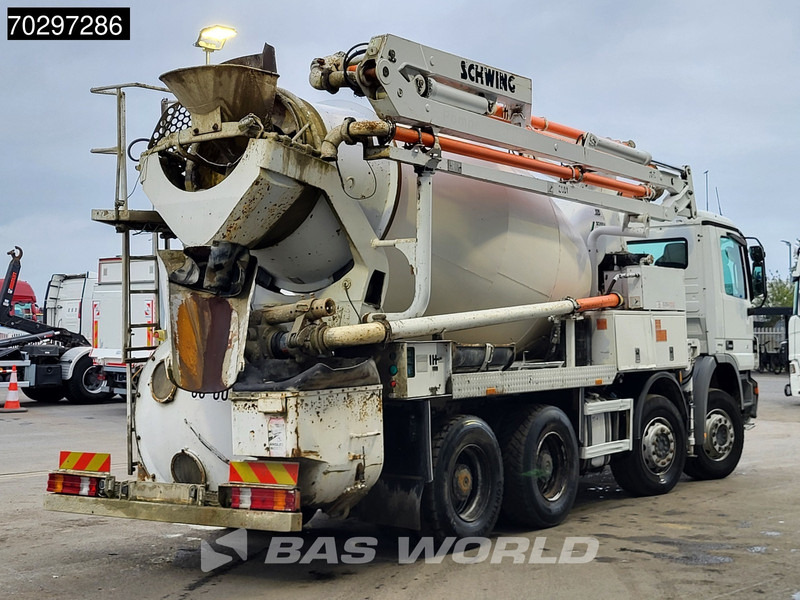 Mercedes-Benz Actros 3241 8X4 21meter Pump + 7m3 Stetter Mixer Steelsuspension Big-Axle Manual Euro 5 - Xe bơm bê tông: hình 5 Mercedes-Benz Actros 3241 8X4 21meter Pump + 7m3 Stetter Mixer Steelsuspension Big-Axle Manual Euro 5 - Xe bơm bê tông: hình 5