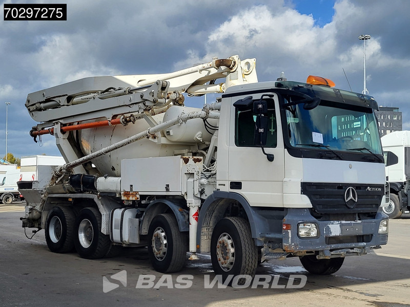Mercedes-Benz Actros 3241 8X4 7m3 Putzmeister TMM 21-3 Mixer Big-Axle Steelsuspension 3-Pedals Euro 4 - Xe trộn bê tông: hình 3 Mercedes-Benz Actros 3241 8X4 7m3 Putzmeister TMM 21-3 Mixer Big-Axle Steelsuspension 3-Pedals Euro 4 - Xe trộn bê tông: hình 3