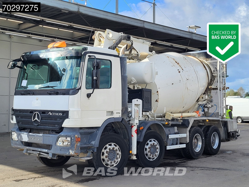 Mercedes-Benz Actros 3241 8X4 7m3 Putzmeister TMM 21-3 Mixer Big-Axle Steelsuspension 3-Pedals Euro 4 - Xe trộn bê tông: hình 1 Mercedes-Benz Actros 3241 8X4 7m3 Putzmeister TMM 21-3 Mixer Big-Axle Steelsuspension 3-Pedals Euro 4 - Xe trộn bê tông: hình 1