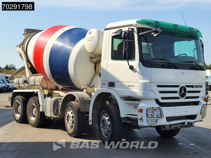 Mercedes-Benz Actros 3241 8X4 9m3 Stetter Mixer Big-Axle Steelsuspension Retarder Euro 5 - Xe trộn bê tông: hình 3 Mercedes-Benz Actros 3241 8X4 9m3 Stetter Mixer Big-Axle Steelsuspension Retarder Euro 5 - Xe trộn bê tông: hình 3
