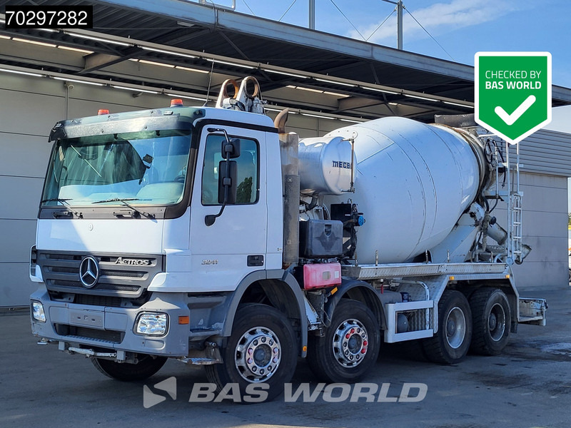 Mercedes-Benz Actros 3241 8X4 Mecbo PUMI incomplete Seelsuspension Big-Axle Euro 3 - Xe trộn bê tông: hình 1 Mercedes-Benz Actros 3241 8X4 Mecbo PUMI incomplete Seelsuspension Big-Axle Euro 3 - Xe trộn bê tông: hình 1