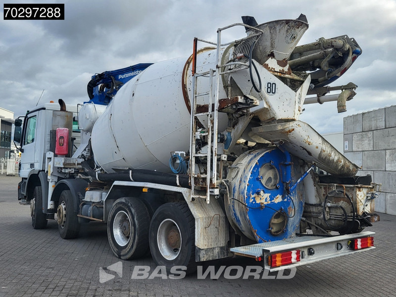Mercedes-Benz Actros 3241 8X4 Putzmeister TMM 21 +7m3 Liebherr PUMI Steelsuspension 3-Pedals Euro 3 - Xe bơm bê tông: hình 2 Mercedes-Benz Actros 3241 8X4 Putzmeister TMM 21 +7m3 Liebherr PUMI Steelsuspension 3-Pedals Euro 3 - Xe bơm bê tông: hình 2