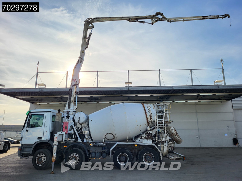 Mercedes-Benz Actros 3241 8X4 Putzmeister TMM 21-G2 PUMI 7m3 Mixer Big-Axle Steelsuspension 3-Pedals Euro 3 - Xe bơm bê tông: hình 2 Mercedes-Benz Actros 3241 8X4 Putzmeister TMM 21-G2 PUMI 7m3 Mixer Big-Axle Steelsuspension 3-Pedals Euro 3 - Xe bơm bê tông: hình 2