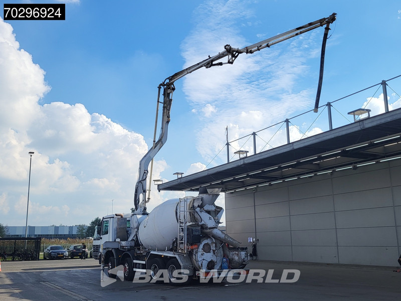 Mercedes-Benz Actros 3241 8X4 Putzmeister TMM 21 PUMI 7m3 Liebherr mixer 3-Pedals Big-Axle Euro 3 - Xe trộn bê tông: hình 3 Mercedes-Benz Actros 3241 8X4 Putzmeister TMM 21 PUMI 7m3 Liebherr mixer 3-Pedals Big-Axle Euro 3 - Xe trộn bê tông: hình 3