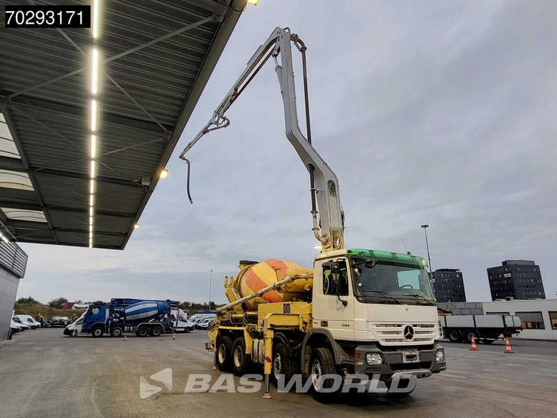 Mercedes-Benz Actros 3244 8X4 Retarder Putzmeister 24 Mtrs Pumi Big-Axle 3-Pedals Euro 4 - Xe bơm bê tông: hình 3 Mercedes-Benz Actros 3244 8X4 Retarder Putzmeister 24 Mtrs Pumi Big-Axle 3-Pedals Euro 4 - Xe bơm bê tông: hình 3