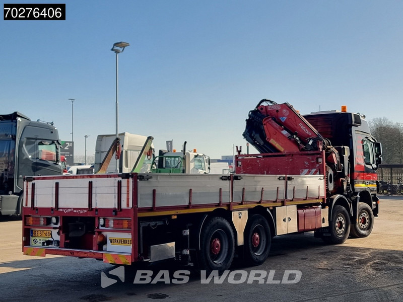 Xe tải thùng lửng/ Phẳng, Xe cẩu tự hành Mercedes-Benz Actros 4146 8X4 FASSI F600AXP.26 Crane Kran NL-Truck Euro 5: hình 16