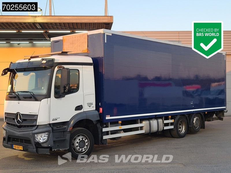 Mercedes-Benz Antos 2533 6X2 26.5t NL-Truck 2000kg Ladebordwand Lift+Steering Axle Automatic EURO6 - Xe tải hộp: hình 1 Mercedes-Benz Antos 2533 6X2 26.5t NL-Truck 2000kg Ladebordwand Lift+Steering Axle Automatic EURO6 - Xe tải hộp: hình 1
