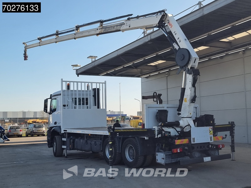 Mercedes-Benz Arocs 2636 6X4 HIAB X-HIDUO 188 ES-S Crane Kran Big axle Euro 6 - Xe tải thùng lửng/ Phẳng, Xe cẩu tự hành: hình 2 Mercedes-Benz Arocs 2636 6X4 HIAB X-HIDUO 188 ES-S Crane Kran Big axle Euro 6 - Xe tải thùng lửng/ Phẳng, Xe cẩu tự hành: hình 2