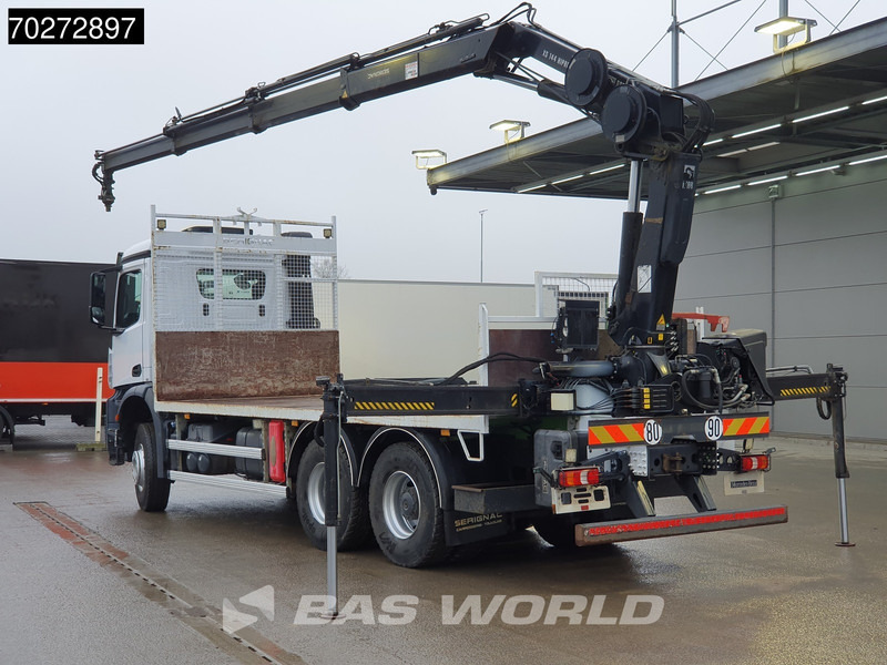 Mercedes-Benz Arocs 2636 6X4 Hiab 144 E-3 Hipro Kran Crane Remote Full Steel Euro 6 - Xe tải thùng lửng/ Phẳng, Xe cẩu tự hành: hình 3 Mercedes-Benz Arocs 2636 6X4 Hiab 144 E-3 Hipro Kran Crane Remote Full Steel Euro 6 - Xe tải thùng lửng/ Phẳng, Xe cẩu tự hành: hình 3