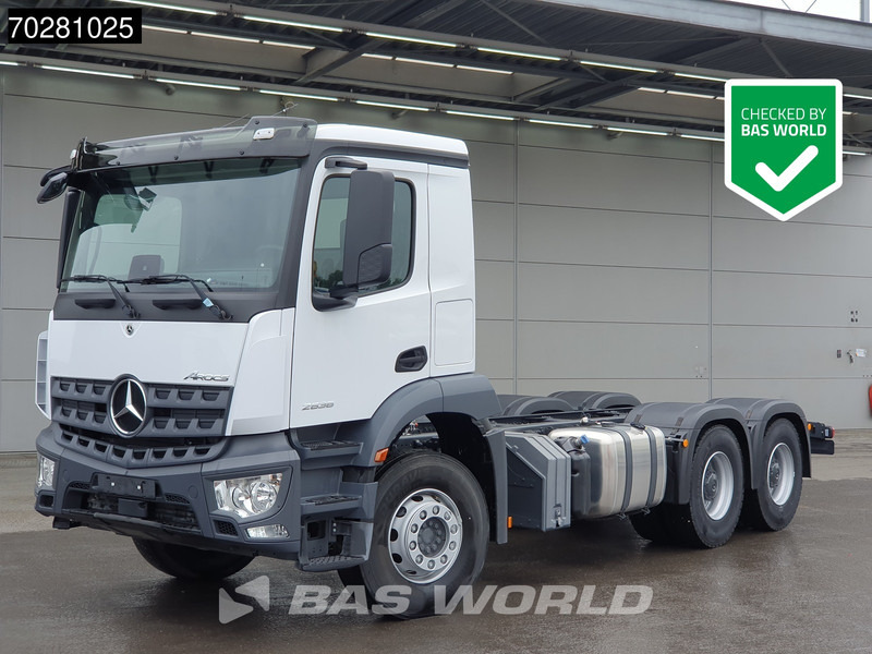 Mercedes-Benz Arocs 2636 6X4 NEW chassis Flywheel PTO Big-Axle Automatic Steelsuspension Euro 6 - Xe tải khung gầm: hình 1 Mercedes-Benz Arocs 2636 6X4 NEW chassis Flywheel PTO Big-Axle Automatic Steelsuspension Euro 6 - Xe tải khung gầm: hình 1