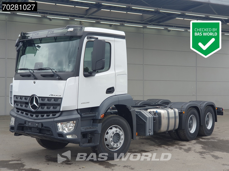 Mercedes-Benz Arocs 2636 6X4 NEW chassis Flywheel PTO Big-Axle Automatic Steelsuspension Euro 6 - Xe tải khung gầm: hình 1 Mercedes-Benz Arocs 2636 6X4 NEW chassis Flywheel PTO Big-Axle Automatic Steelsuspension Euro 6 - Xe tải khung gầm: hình 1