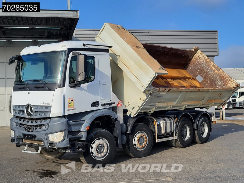 Mercedes-Benz Arocs 3240 8X4 12m3 2-side Tipper Steel Suspension Automatic Big-Axle Euro 6 - Xe ben: hình 5 Mercedes-Benz Arocs 3240 8X4 12m3 2-side Tipper Steel Suspension Automatic Big-Axle Euro 6 - Xe ben: hình 5