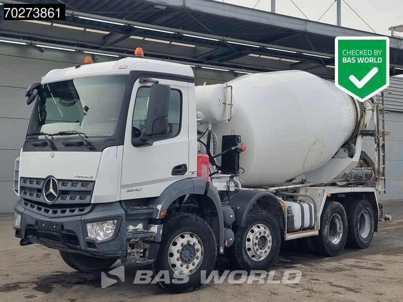 Mercedes-Benz Arocs 3240 8X4 9m3 Steelsuspension Automatic Alcoa's Euro 6 - Xe trộn bê tông: hình 1 Mercedes-Benz Arocs 3240 8X4 9m3 Steelsuspension Automatic Alcoa's Euro 6 - Xe trộn bê tông: hình 1