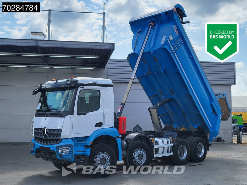 Xe ben Mercedes-Benz Arocs 3243 8X4 16m3 tipper Big-Axle Steelsuspension Automatic Navi Euro 6: hình 1