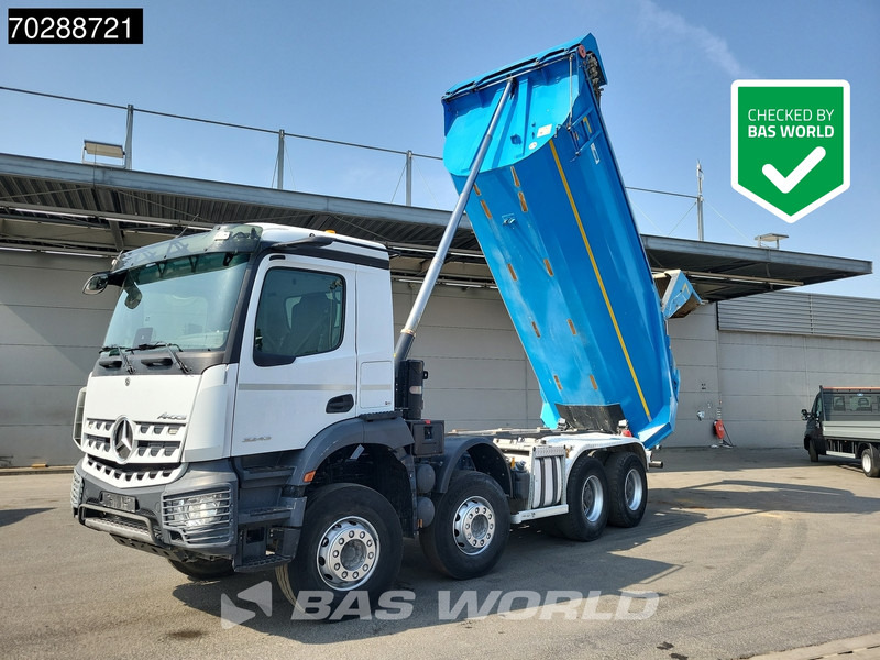 Mercedes-Benz Arocs 3243 8X4 20m3 Bennens Marrel Steelsuspension Big-Axle MirrorCam Automatic Euro 6 - Xe ben: hình 1 Mercedes-Benz Arocs 3243 8X4 20m3 Bennens Marrel Steelsuspension Big-Axle MirrorCam Automatic Euro 6 - Xe ben: hình 1