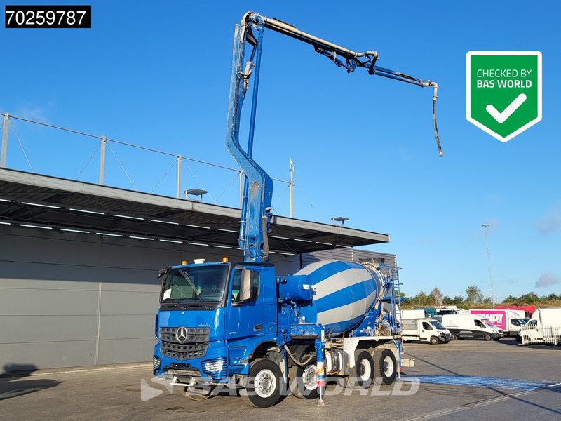 Mercedes-Benz Arocs 3251 8X4 PUMI Putzmeister TMM 24 + Liebherr 7m3 Mixer Retarder Euro 6 - Xe bơm bê tông: hình 1 Mercedes-Benz Arocs 3251 8X4 PUMI Putzmeister TMM 24 + Liebherr 7m3 Mixer Retarder Euro 6 - Xe bơm bê tông: hình 1