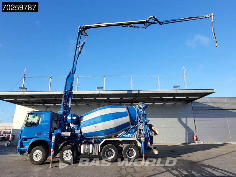 Mercedes-Benz Arocs 3251 8X4 PUMI Putzmeister TMM 24 + Liebherr 7m3 Mixer Retarder Euro 6 - Xe bơm bê tông: hình 5 Mercedes-Benz Arocs 3251 8X4 PUMI Putzmeister TMM 24 + Liebherr 7m3 Mixer Retarder Euro 6 - Xe bơm bê tông: hình 5