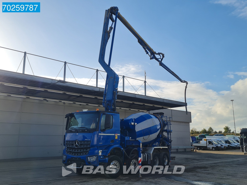 Mercedes-Benz Arocs 3251 8X4 PUMI Putzmeister TMM 24 + Liebherr 7m3 Mixer Retarder Euro 6 - Xe bơm bê tông: hình 2 Mercedes-Benz Arocs 3251 8X4 PUMI Putzmeister TMM 24 + Liebherr 7m3 Mixer Retarder Euro 6 - Xe bơm bê tông: hình 2