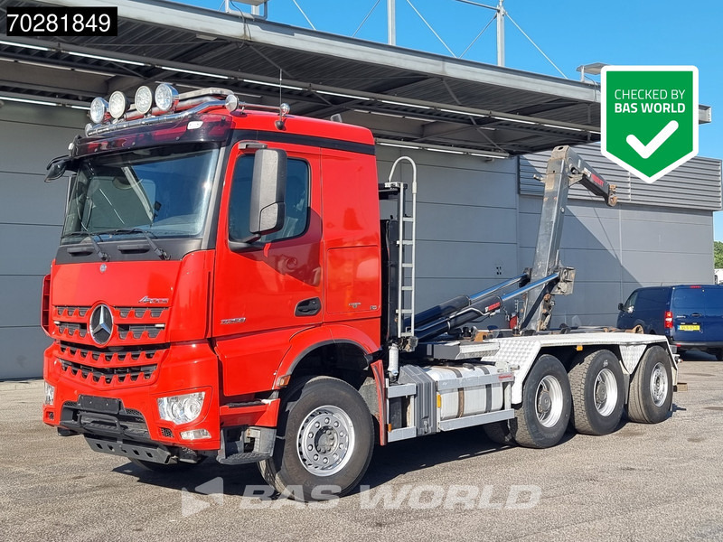 Mercedes-Benz Arocs 3258 8X4 24t Hiab XR24SL5924 Retarder Big-Axle Lift-Lenkachse Euro 6 - Xe tải nâng móc: hình 1 Mercedes-Benz Arocs 3258 8X4 24t Hiab XR24SL5924 Retarder Big-Axle Lift-Lenkachse Euro 6 - Xe tải nâng móc: hình 1