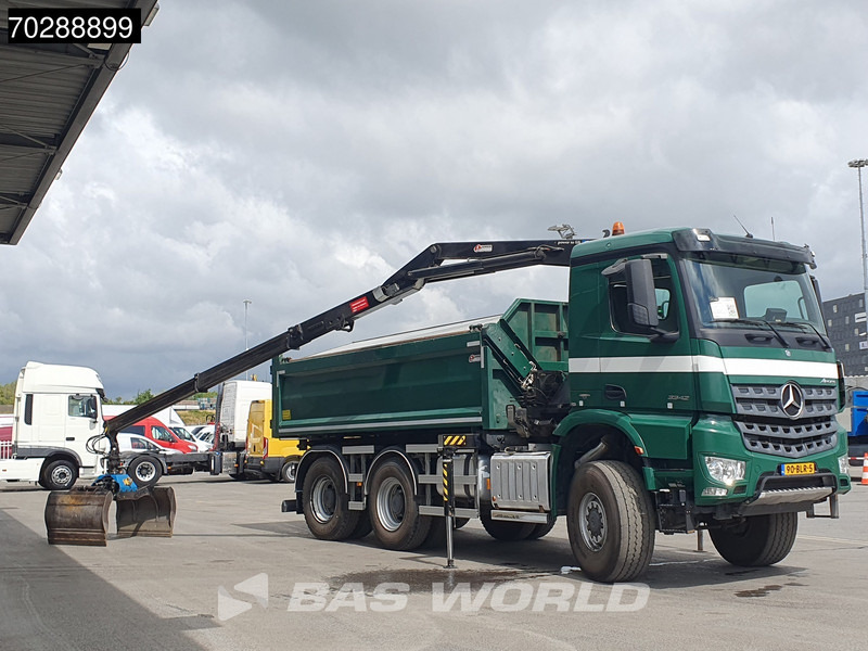 Mercedes-Benz Arocs 3342 Arocs 6X6 NL-Truck HMF 1643 Z-Crane Kran Steering Axle Big-Axle Euro 6 - Xe ben, Xe cẩu tự hành: hình 5 Mercedes-Benz Arocs 3342 Arocs 6X6 NL-Truck HMF 1643 Z-Crane Kran Steering Axle Big-Axle Euro 6 - Xe ben, Xe cẩu tự hành: hình 5