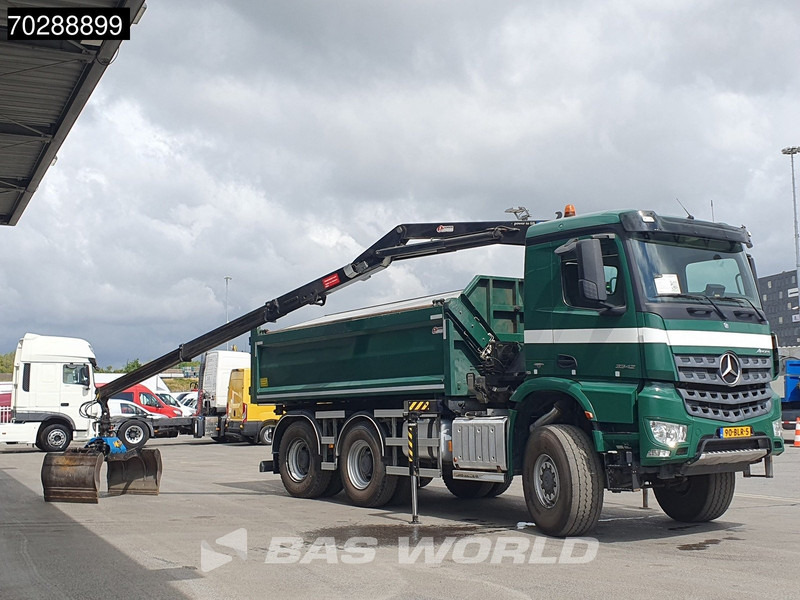 Mercedes-Benz Arocs 3342 Arocs 6X6 NL-Truck HMF 1643 Z-Crane Kran Steering Axle Big-Axle Euro 6 - Xe ben, Xe cẩu tự hành: hình 5 Mercedes-Benz Arocs 3342 Arocs 6X6 NL-Truck HMF 1643 Z-Crane Kran Steering Axle Big-Axle Euro 6 - Xe ben, Xe cẩu tự hành: hình 5