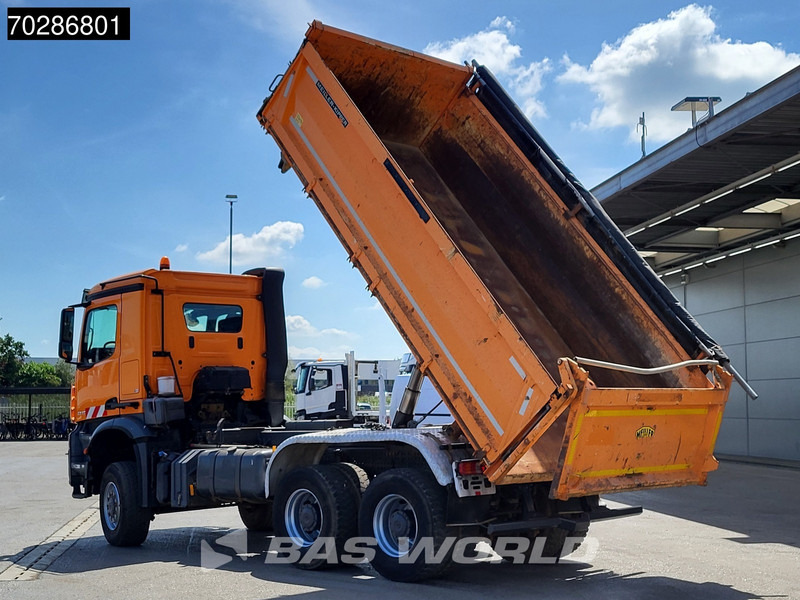 Mercedes-Benz Arocs 3345 6X6 11m3 Meiller Mixer Steelsuspension Big-Axle Euro 6 - Xe ben: hình 2 Mercedes-Benz Arocs 3345 6X6 11m3 Meiller Mixer Steelsuspension Big-Axle Euro 6 - Xe ben: hình 2