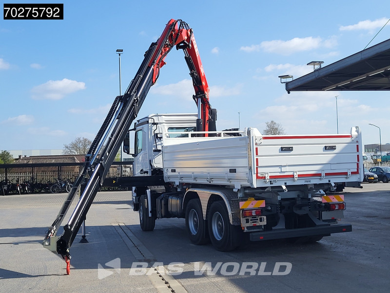Mercedes-Benz Arocs 3348 6X4 Fasi F195A.2.24 Kran 3 sided tipper 9m3 Big-Axle Navi Euro 6 - Xe ben, Xe cẩu tự hành: hình 5 Mercedes-Benz Arocs 3348 6X4 Fasi F195A.2.24 Kran 3 sided tipper 9m3 Big-Axle Navi Euro 6 - Xe ben, Xe cẩu tự hành: hình 5