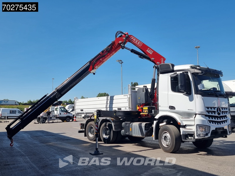 Mercedes-Benz Arocs 3348 6X4 Fassi F255A2.24 Kran Crane 9m3 3-Sided Tipper Big-Axle Euro 6 - Xe ben, Xe cẩu tự hành: hình 5 Mercedes-Benz Arocs 3348 6X4 Fassi F255A2.24 Kran Crane 9m3 3-Sided Tipper Big-Axle Euro 6 - Xe ben, Xe cẩu tự hành: hình 5