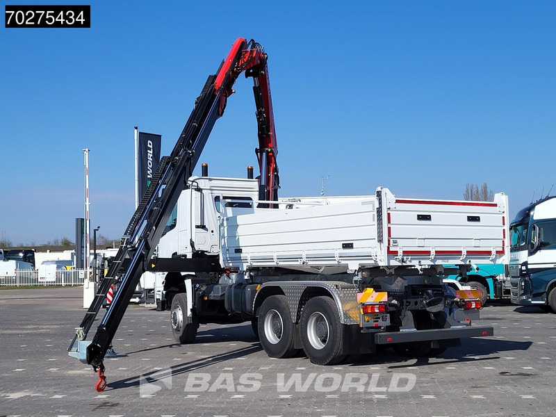 Mercedes-Benz Arocs 3348 6X6 Fassi F255A.2.24 xe-dynamic Kran Dreiseitenkipper Navi Euro 6 - Xe ben, Xe cẩu tự hành: hình 2 Mercedes-Benz Arocs 3348 6X6 Fassi F255A.2.24 xe-dynamic Kran Dreiseitenkipper Navi Euro 6 - Xe ben, Xe cẩu tự hành: hình 2