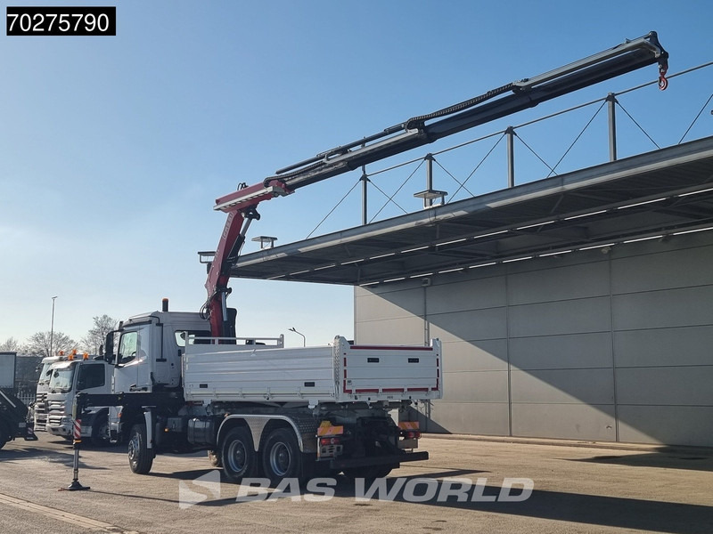 Mercedes-Benz Arocs 3348 6X6 Full Steel Retarder Fassi 25T/M Crane Kran Euro 6 - Xe ben, Xe cẩu tự hành: hình 2 Mercedes-Benz Arocs 3348 6X6 Full Steel Retarder Fassi 25T/M Crane Kran Euro 6 - Xe ben, Xe cẩu tự hành: hình 2