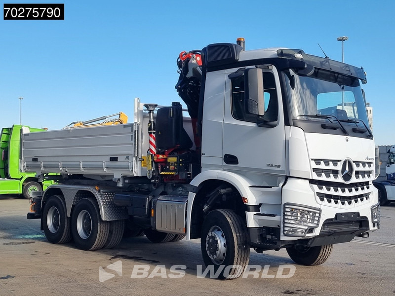 Cho thuê Mercedes-Benz Arocs 3348 6X6 Full Steel Retarder Fassi 25T/M Crane Kran Euro 6 Mercedes-Benz Arocs 3348 6X6 Full Steel Retarder Fassi 25T/M Crane Kran Euro 6: hình 14