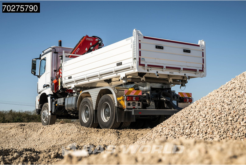 Mercedes-Benz Arocs 3348 6X6 Full Steel Retarder Fassi 25T/M Crane Kran Euro 6 - Xe ben, Xe cẩu tự hành: hình 5 Mercedes-Benz Arocs 3348 6X6 Full Steel Retarder Fassi 25T/M Crane Kran Euro 6 - Xe ben, Xe cẩu tự hành: hình 5