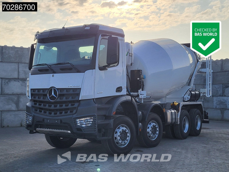 Mercedes-Benz Arocs 4142 8X4 NEW! 10m3 SchwingStetter Mixer Manual Steel suspension BigAxle Euro3 - Xe trộn bê tông: hình 1 Mercedes-Benz Arocs 4142 8X4 NEW! 10m3 SchwingStetter Mixer Manual Steel suspension BigAxle Euro3 - Xe trộn bê tông: hình 1