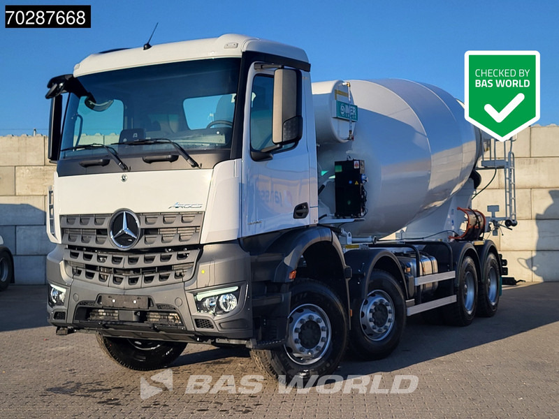 Mercedes-Benz Arocs 4142 8X4 New! 12m3 IMER Mixer Steelsuspension Automatic Big-Axle Euro 6 - Xe trộn bê tông: hình 1 Mercedes-Benz Arocs 4142 8X4 New! 12m3 IMER Mixer Steelsuspension Automatic Big-Axle Euro 6 - Xe trộn bê tông: hình 1