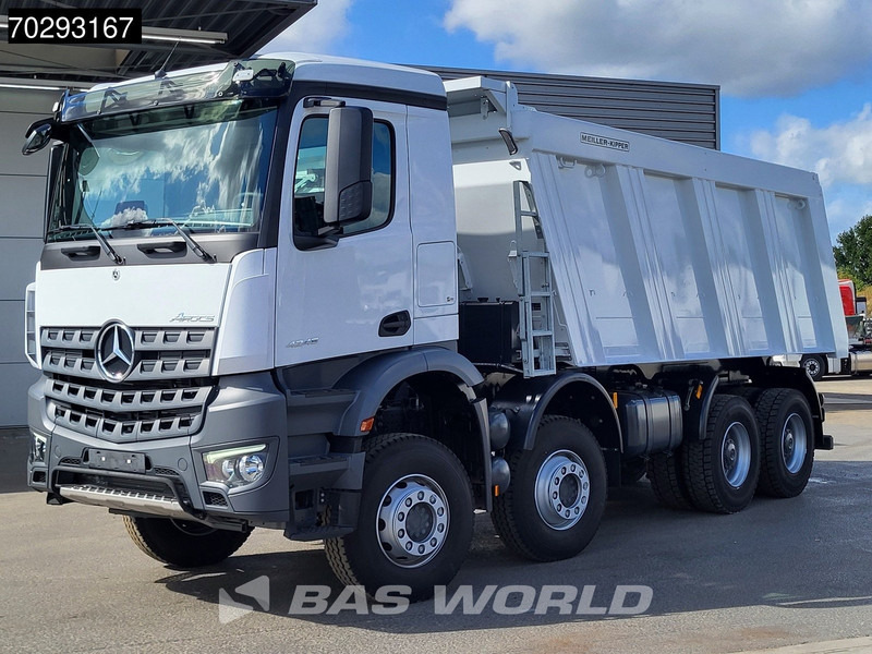 Mercedes-Benz Arocs 4145 8X4 New! 22m3 Meiller Kipper Big-Axle Steelsuspension Manual Euro 3 - Xe ben: hình 5 Mercedes-Benz Arocs 4145 8X4 New! 22m3 Meiller Kipper Big-Axle Steelsuspension Manual Euro 3 - Xe ben: hình 5