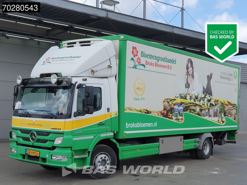 Mercedes-Benz Atego 1218 Atego 4X2 12t NL-Truck Mitsubishi TDJ430D cooler 1500kg Ladebordwand Euro 5 - Xe tải đông lạnh: hình 1 Mercedes-Benz Atego 1218 Atego 4X2 12t NL-Truck Mitsubishi TDJ430D cooler 1500kg Ladebordwand Euro 5 - Xe tải đông lạnh: hình 1