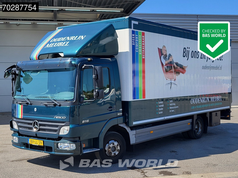 Mercedes-Benz Atego 816 4X2 NL-Truck Ladebordwand Automatic Euro 5 - Xe tải hộp: hình 1 Mercedes-Benz Atego 816 4X2 NL-Truck Ladebordwand Automatic Euro 5 - Xe tải hộp: hình 1