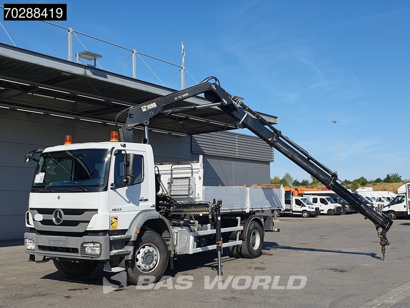 Mercedes-Benz Axor 1833 Axor 4X2 HIAB XS B-122 HIDUO Crane Kran Manual Steelsuspension Big-Axle Euro 5 - Xe ben, Xe cẩu tự hành: hình 5 Mercedes-Benz Axor 1833 Axor 4X2 HIAB XS B-122 HIDUO Crane Kran Manual Steelsuspension Big-Axle Euro 5 - Xe ben, Xe cẩu tự hành: hình 5