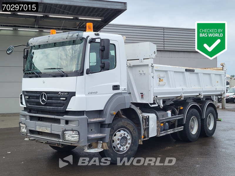 Mercedes-Benz Axor 2640 6X4 10m3 Meiller Tipper Steelsuspension Manual Euro 4 - Xe ben: hình 1 Mercedes-Benz Axor 2640 6X4 10m3 Meiller Tipper Steelsuspension Manual Euro 4 - Xe ben: hình 1