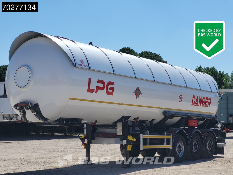 Mim-Mak LPG TRANSPORT TANK 3 axles NEW 48m3 Liftachse Gas ADR - Sơ mi rơ moóc bồn: hình 1 Mim-Mak LPG TRANSPORT TANK 3 axles NEW 48m3 Liftachse Gas ADR - Sơ mi rơ moóc bồn: hình 1
