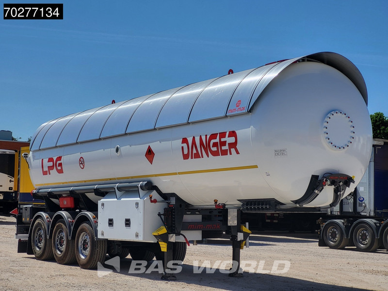Mim-Mak LPG TRANSPORT TANK 3 axles NEW 48m3 Liftachse Gas ADR - Sơ mi rơ moóc bồn: hình 3 Mim-Mak LPG TRANSPORT TANK 3 axles NEW 48m3 Liftachse Gas ADR - Sơ mi rơ moóc bồn: hình 3
