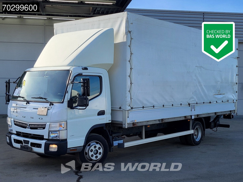 Mitsubishi Fuso 7C 18 4X2 7.5tonner curtainsider Automatic Ladebordwand Euro 6 - Xe tải thùng mui bạt: hình 1 Mitsubishi Fuso 7C 18 4X2 7.5tonner curtainsider Automatic Ladebordwand Euro 6 - Xe tải thùng mui bạt: hình 1
