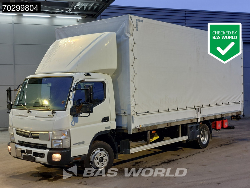 Mitsubishi Fuso 7C 18 4X2 8tonner Curtainsider 1000kg Ladebordwand Automatic Euro 6 - Xe tải thùng mui bạt: hình 1 Mitsubishi Fuso 7C 18 4X2 8tonner Curtainsider 1000kg Ladebordwand Automatic Euro 6 - Xe tải thùng mui bạt: hình 1