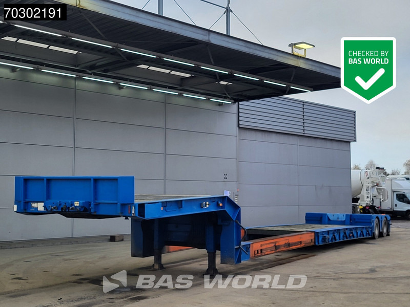 Nooteboom EURO-38-02/L/V 4X0 Extendable425cm 2xSteering - Sơ mi rơ moóc thùng thấp: hình 1 Nooteboom EURO-38-02/L/V 4X0 Extendable425cm 2xSteering - Sơ mi rơ moóc thùng thấp: hình 1